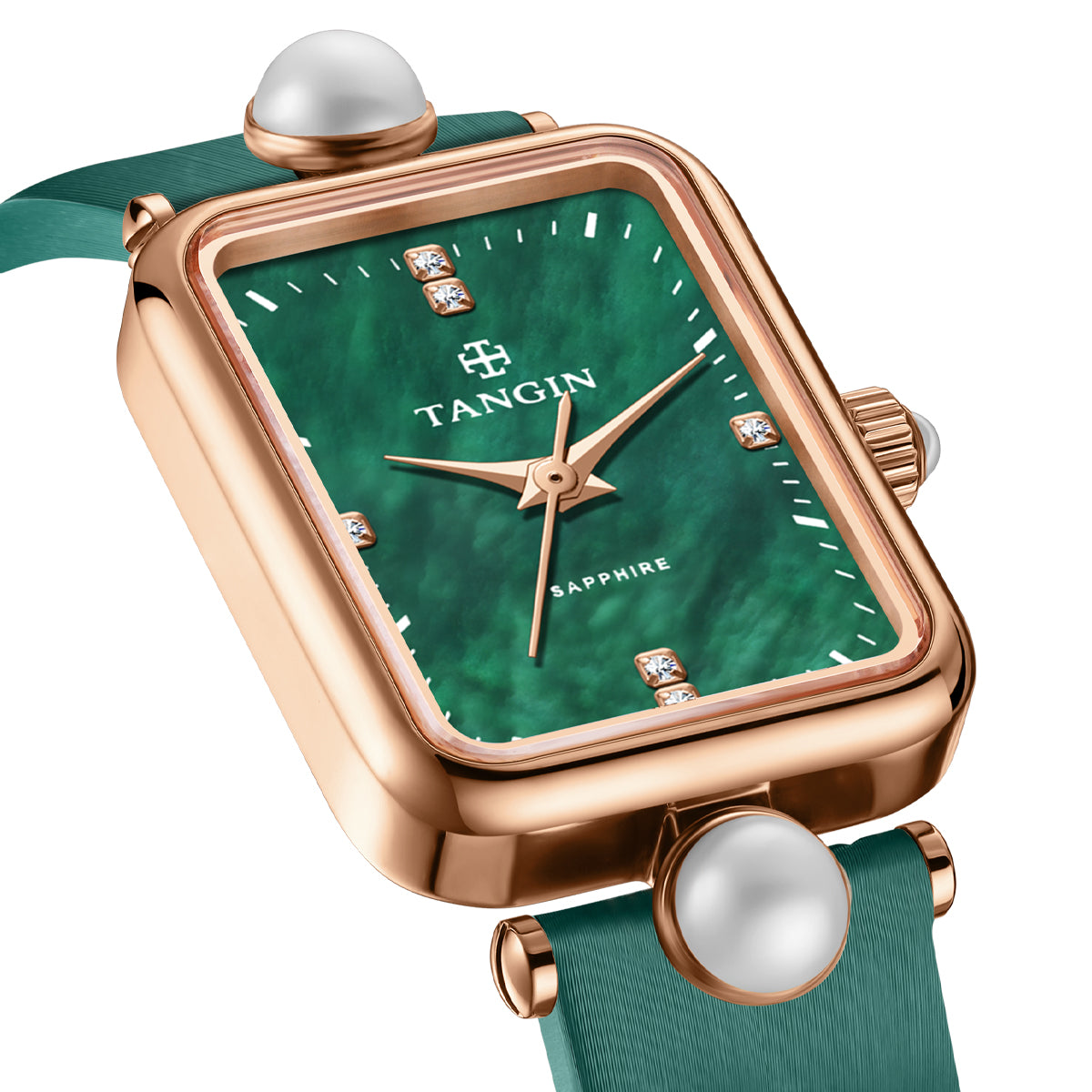 TANGIN PETITE PEARL SQUARE T1071L