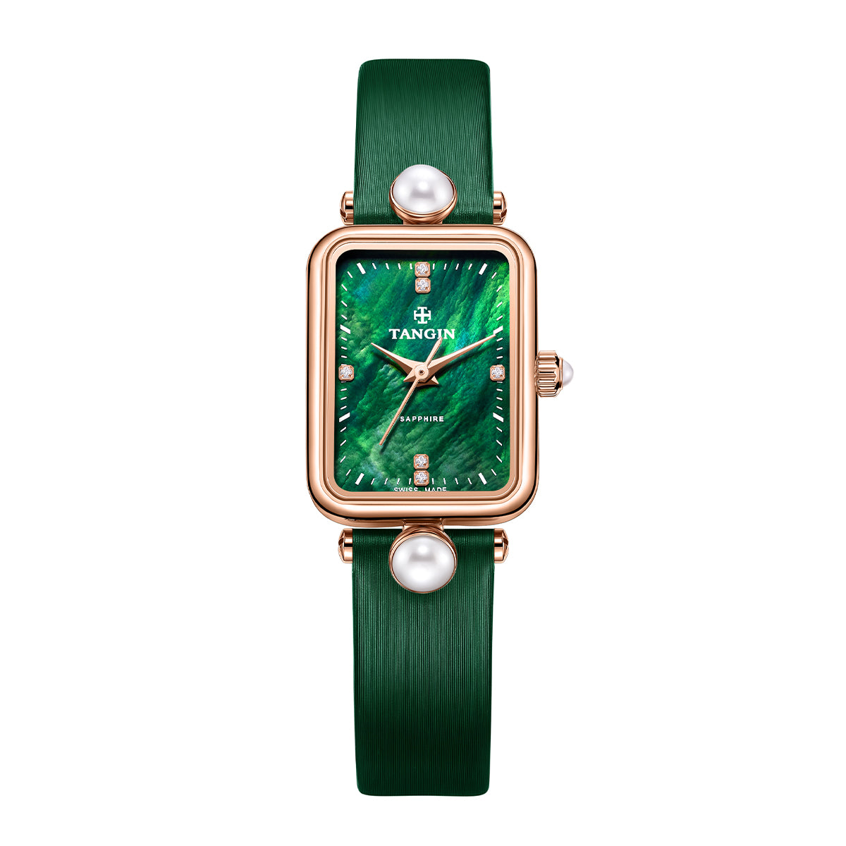 TANGIN PETITE PEARL SQUARE T1071L