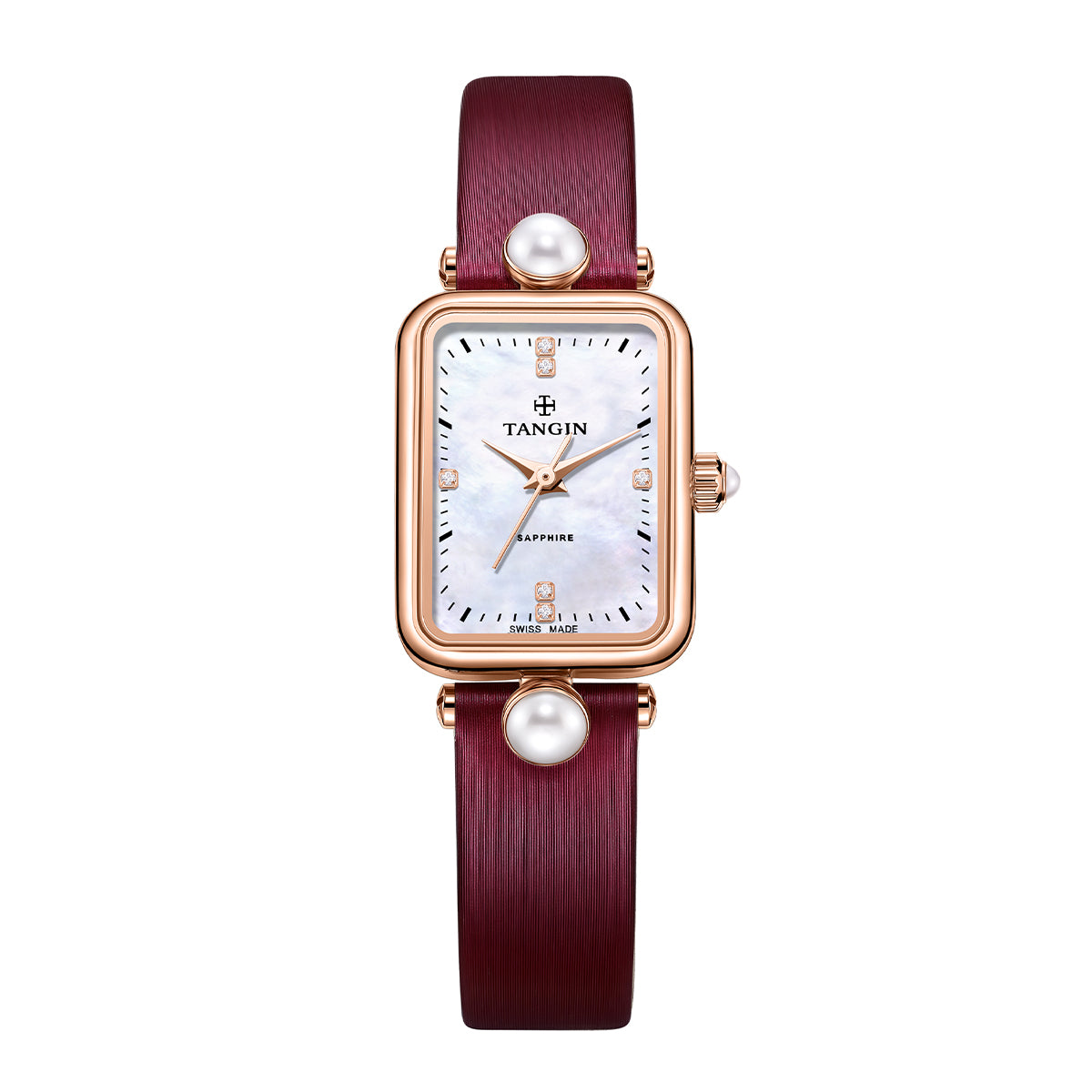 TANGIN PETITE PEARL SQUARE T1071L
